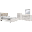 Signature Design by Ashley Altyra B2640B43 6 pc Queen Bookcase Bedroom Set IMAGE 1