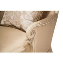 Michael Amini Platine de Royale Fabric Chaise 09845-CHPGN-201 IMAGE 3