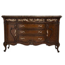 Michael Amini Platine de Royale Espresso Sideboard 09007-229 IMAGE 2
