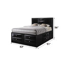 Acme Furniture Ireland 21610Q Queen Bed with Storage IMAGE 7