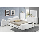 Acme Furniture Layla King Upholstered Platform Bed with Storage 20677EK IMAGE 3
