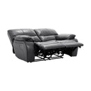 Homelegance Pecos Power Reclining Leather Match Loveseat 8480GRY-2PW IMAGE 5