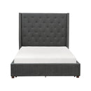 Homelegance Fairborn Queen Platform Bed 5877GY-1* IMAGE 1