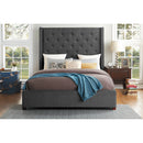 Homelegance Fairborn Queen Platform Bed 5877GY-1* IMAGE 6