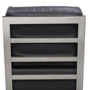 Diamond Sofa Zen Stationary Bonded Leather Accent Chair ZENCHBL IMAGE 5