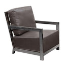 Diamond Sofa Zen Stationary Bonded Leather Accent Chair ZENCHGR IMAGE 1