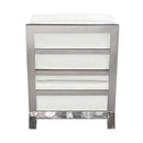 Diamond Sofa Zen Stationary Bonded Leather Accent Chair ZENCHWH IMAGE 4