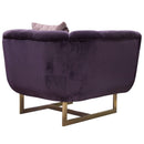 Diamond Sofa Venus Stationary Fabric Chair VENUSCHVI IMAGE 4