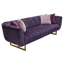 Diamond Sofa Venus Stationary Fabric Sofa VENUSSOVI IMAGE 1