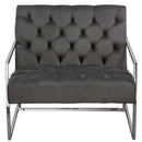 Diamond Sofa Luxe Stationary Fabric Accent Chair LUXECHDG IMAGE 2