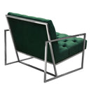 Diamond Sofa Luxe Stationary Fabric Accent Chair LUXECHEM IMAGE 3