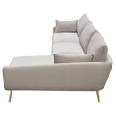 Diamond Sofa Vantage Fabric 2 pc Sectional VANTAGERF2PCSECTFL IMAGE 10