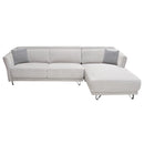 Diamond Sofa Naomi Fabric 2 pc Sectional NAOMIRFSECTBA IMAGE 1