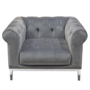 Diamond Sofa Monroe Stationary Fabric Chair MONROECHGR IMAGE 2