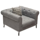 Diamond Sofa Monroe Stationary Fabric Chair MONROECHGL IMAGE 7