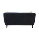 Diamond Sofa De Luca Stationary Fabric Loveseat DELUCALOBU IMAGE 4