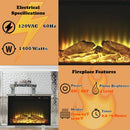 Acme Furniture Nysa 90204 Fireplace IMAGE 11