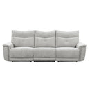 Homelegance Tesoro Power Reclining Fabric Sofa 9509MGY-3PWH* IMAGE 1