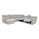 Homelegance Tesoro Reclining Fabric 6 pc Sectional 9509MGY*65LRR IMAGE 4