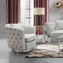 Diamond Sofa Bentley Swivel Fabric Chair BENTLEYCHLG IMAGE 13