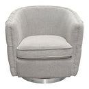 Diamond Sofa Bentley Swivel Fabric Chair BENTLEYCHLG IMAGE 1