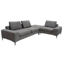 Diamond Sofa Flux Fabric 3 pc Sectional FLUX3PCSECTGR IMAGE 3