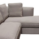 Diamond Sofa Hope 2 pc Sectional HOPERF2PCSECTGR IMAGE 17