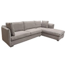 Diamond Sofa Hope 2 pc Sectional HOPERF2PCSECTGR IMAGE 4