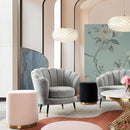 Diamond Sofa Luna Stationary Fabric Chair LUNACHGR IMAGE 14