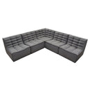 Diamond Sofa Marshall Fabric Sectional MARSHALL3PCGR IMAGE 2