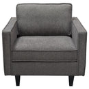 Diamond Sofa Maxim Stationary Fabric Chair MAXIMCHGR IMAGE 1