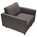 Diamond Sofa Maxim Stationary Fabric Chair MAXIMCHGR IMAGE 7