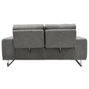 Diamond Sofa Russo Stationary Fabric Loveseat RUSSOLOGR IMAGE 10