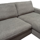 Diamond Sofa Wade Fabric Sectional WADERF2PCSECTGR IMAGE 12