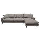 Diamond Sofa Wade Fabric Sectional WADERF2PCSECTGR IMAGE 1
