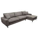 Diamond Sofa Wade Fabric Sectional WADERF2PCSECTGR IMAGE 5