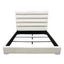 Diamond Sofa Bardot California King Upholstered Bed BARDOTCKBEDWH IMAGE 2