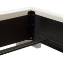 Diamond Sofa Bardot King Upholstered Bed BARDOTEKBEDWH IMAGE 9