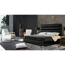 Diamond Sofa Bardot King Upholstered Bed BARDOTEKBEDBL IMAGE 9