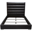 Diamond Sofa Bardot Queen Upholstered Bed BARDOTQUBEDBL IMAGE 2