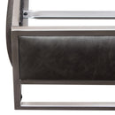 Diamond Sofa Empire Queen Upholstered Bed EMPIREQUBEDGR IMAGE 13