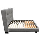 Diamond Sofa Beverly King Upholstered Platform Bed with Storage BEVERLYGREKBED IMAGE 5