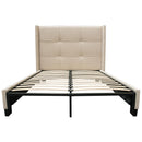 Diamond Sofa Beverly Queen Upholstered Platform Bed with Storage BEVERLYSDQUBED IMAGE 13