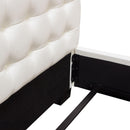 Diamond Sofa Zen Queen Upholstered Bed ZENWHQUBED IMAGE 8