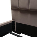 Diamond Sofa Venus California King Upholstered Bed VENUSMUCKBED IMAGE 9