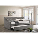 Coaster Furniture Chatsboro 305883 Upholstered Twin Daybed with Trundle - Grey IMAGE 5