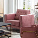 Diamond Sofa Juniper Stationary Fabric Chair JUNIPERCHRO IMAGE 1