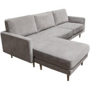 Diamond Sofa Kelsey Fabric 2 pc Sectional KELSEYSEGR IMAGE 3