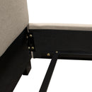 Diamond Sofa Kingston Queen Upholstered Panel Bed KINGSTONSDQUBED IMAGE 12