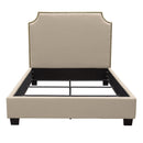 Diamond Sofa Kingston Queen Upholstered Panel Bed KINGSTONSDQUBED IMAGE 2